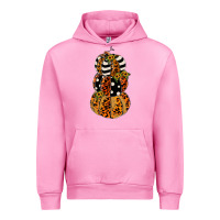 Fuchsia Pink leopard pumpkin polka dot sunflower Urban Hoodie - JahusDesignShop