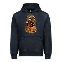 Navy leopard pumpkin polka dot sunflower Urban Hoodie - JahusDesignShop