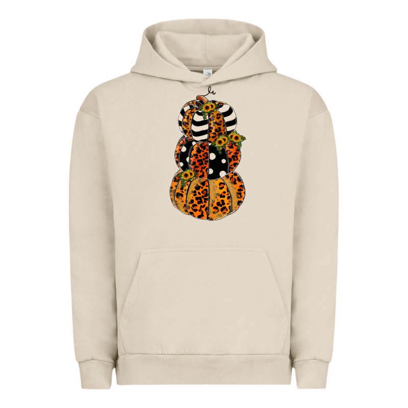 Leopard Pumpkin Polka Dot Sunflower Urban Hoodie by JahusDesignShop | Teevron