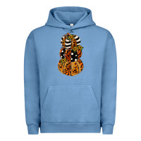Pigment Pebble Blue leopard pumpkin polka dot sunflower Urban Hoodie - JahusDesignShop