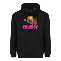 Black i wanna be a cowboy baby Heavyweight Hoodie - AdoDesignShop