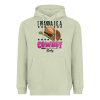 Matcha i wanna be a cowboy baby Heavyweight Hoodie - AdoDesignShop