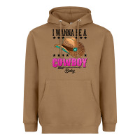 Toasted Coconut i wanna be a cowboy baby Heavyweight Hoodie - AdoDesignShop