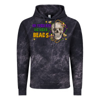 Cloud Black on tuesdays we wear beads skull Vintage Hoodie - FaDigitalArtStudio