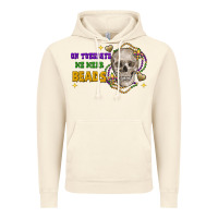 Vintage Artic on tuesdays we wear beads skull Vintage Hoodie - FaDigitalArtStudio