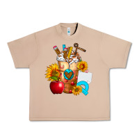 Burro teacher cold drink frappe with sunflowers Urban Heavy Tee - FaDigitalArtStudio