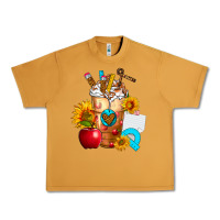 Peanut Butter teacher cold drink frappe with sunflowers Urban Heavy Tee - FaDigitalArtStudio