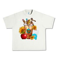 Pistachio teacher cold drink frappe with sunflowers Urban Heavy Tee - FaDigitalArtStudio