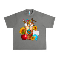 Tornado teacher cold drink frappe with sunflowers Urban Heavy Tee - FaDigitalArtStudio