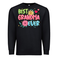 Black best grandma ever Premium Sweatshirt - JahusDesignShop