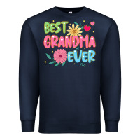 Navy best grandma ever Premium Sweatshirt - JahusDesignShop