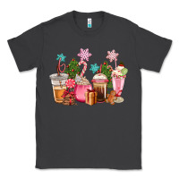 Smoke pink christmas coffe cups Classic Tee - CowGirlArtShop