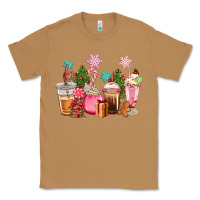 Toasted Coconut pink christmas coffe cups Classic Tee - CowGirlArtShop