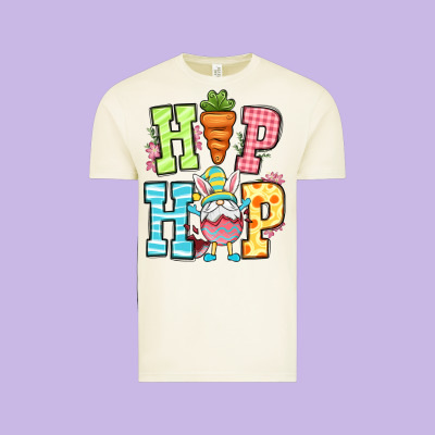 Easter Hip Hop Gnome Vintage Tee Designed By Oliviacreatesart