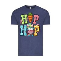Vintage Denim Easter hip hop gnome Vintage Tee - OliviaCreatesArt
