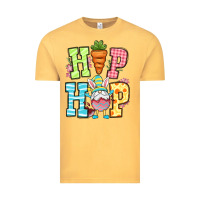 Vintage Mustard Easter hip hop gnome Vintage Tee - OliviaCreatesArt