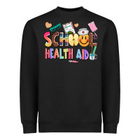 Black school healt aid Heavyweight Sweatshirt - AdoDesignShop