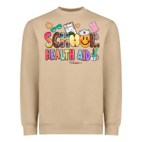 Mushroom school healt aid Heavyweight Sweatshirt - AdoDesignShop