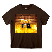 Chocolate Brown dad fuel father's day Heavy Core Tee - TumblerDesignByShophia