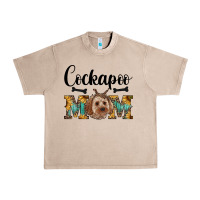 French Oak Western Cockapoo Mom Urban Heavy Tee - RanaPortraitStore