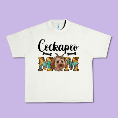 Western Cockapoo Mom Urban Heavy Tee Designed By Ranaportraitstore