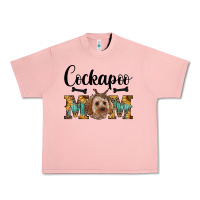 Salmon Western Cockapoo Mom Urban Heavy Tee - RanaPortraitStore