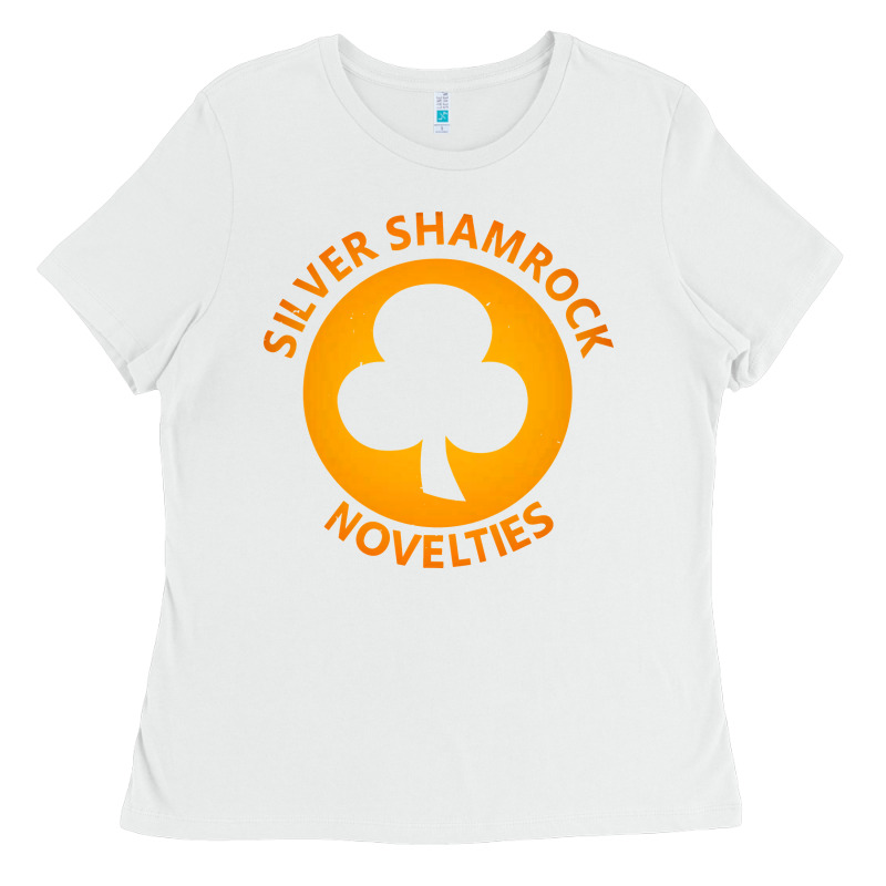 Silver Shamrock Novelties Ladies Tee by artisFamous | Teevron