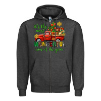 Charcoal Heather its the most wonderful time of the year Zipper Hoodie - AdoDesignShop