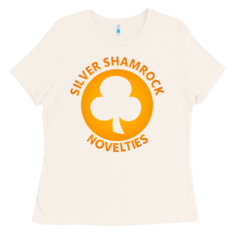 Silver Shamrock Novelties Ladies Tee by artisFamous | Teevron