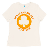 Bone silver shamrock novelties Ladies Tee - artisFamous