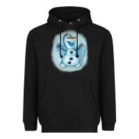 Black olaf snowman Heavyweight Hoodie - AdoDesignShop