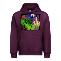 Mauve Wine halloween background Urban Hoodie - JahusDesignShop