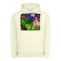 Pigment Pistachio halloween background Urban Hoodie - JahusDesignShop