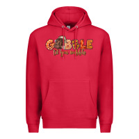 Cardinal Gobble Gobble Til You Wobble Premium Hoodie - LillyAllenDesigns