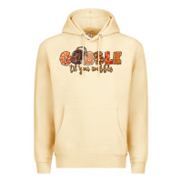 Pina Colada Gobble Gobble Til You Wobble Premium Hoodie - LillyAllenDesigns