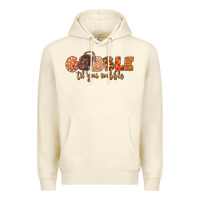 Sandshell Gobble Gobble Til You Wobble Premium Hoodie - LillyAllenDesigns