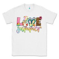 White love summer with gnome Classic Tee - Artiststas