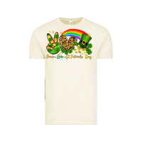 Vintage Arctic Peace love St. Patrick's Day Vintage Tee - OliviaCreatesArt