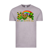 Vintage Zinc Peace love St. Patrick's Day Vintage Tee - OliviaCreatesArt