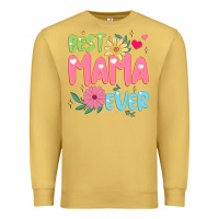 Antique Gold best mama ever Premium Sweatshirt - JahusDesignShop