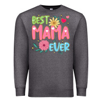 Charcoal Heather best mama ever Premium Sweatshirt - JahusDesignShop
