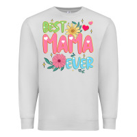 Dove Grey best mama ever Premium Sweatshirt - JahusDesignShop