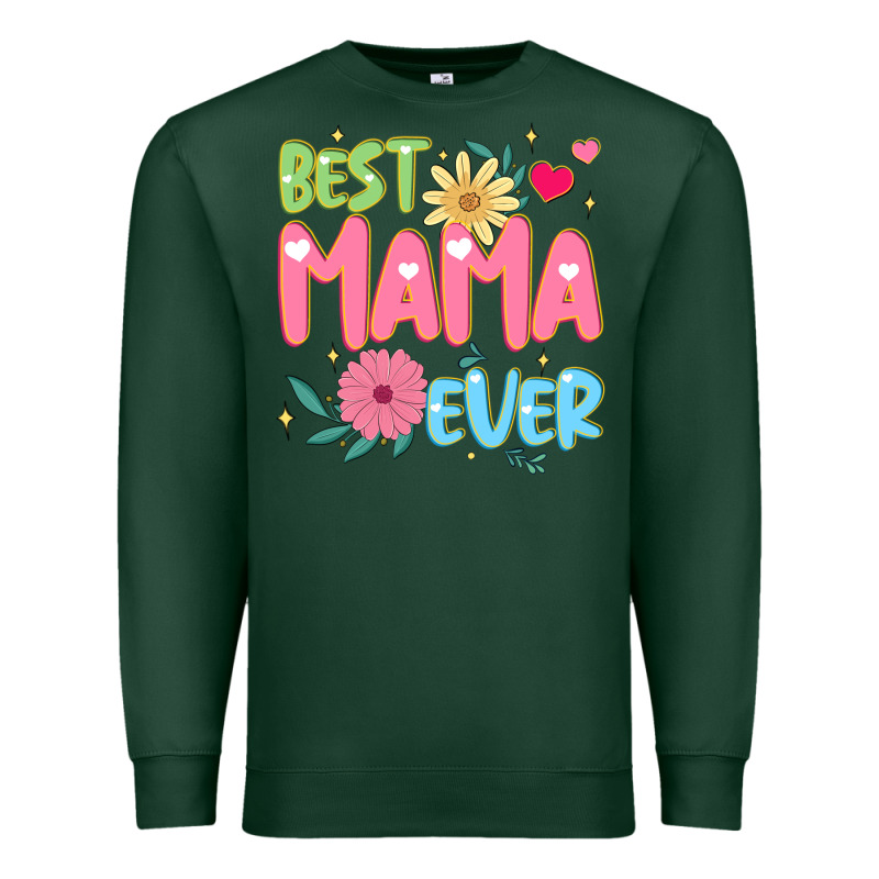 Best Mama Ever Premium Sweatshirt by JahusDesignShop | Teevron