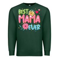 Sports Green best mama ever Premium Sweatshirt - JahusDesignShop