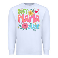 White best mama ever Premium Sweatshirt - JahusDesignShop