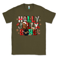 Army Green holly jolly babe Classic Tee - CowGirlArtShop