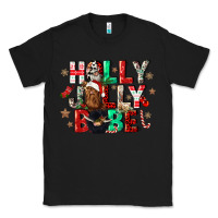 Black holly jolly babe Classic Tee - CowGirlArtShop
