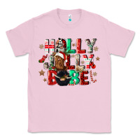 Bubblegum Pink holly jolly babe Classic Tee - CowGirlArtShop