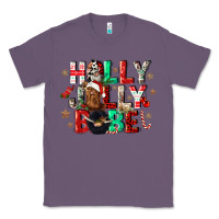 Lavender holly jolly babe Classic Tee - CowGirlArtShop