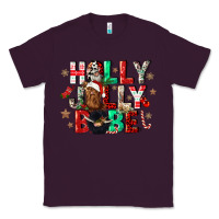 Plum holly jolly babe Classic Tee - CowGirlArtShop